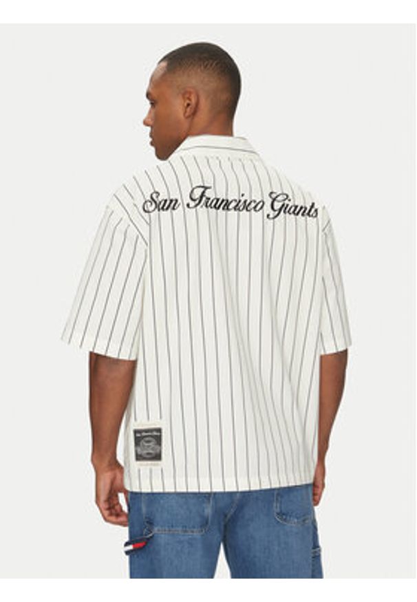 Champion Koszula 221041 Écru Regular Fit. Materiał: bawełna