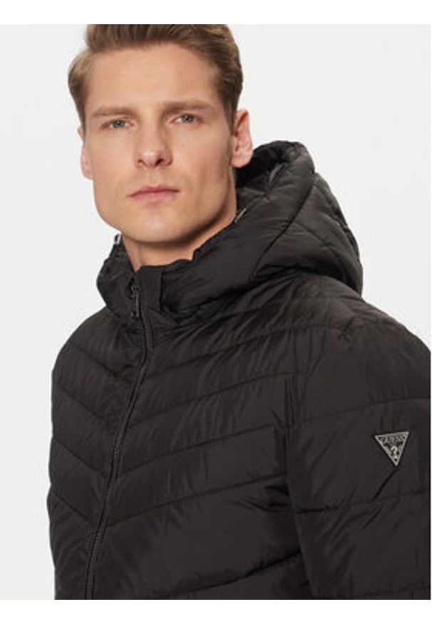 Guess Kurtka przejściowa M5RL45 WCQA2 Czarny Regular Fit. Kolor: czarny. Materiał: syntetyk