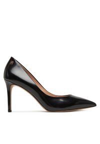 TOMMY HILFIGER - Tommy Hilfiger Szpilki Closed Pump FW0FW08969 Czarny. Kolor: czarny. Materiał: skóra. Obcas: na szpilce