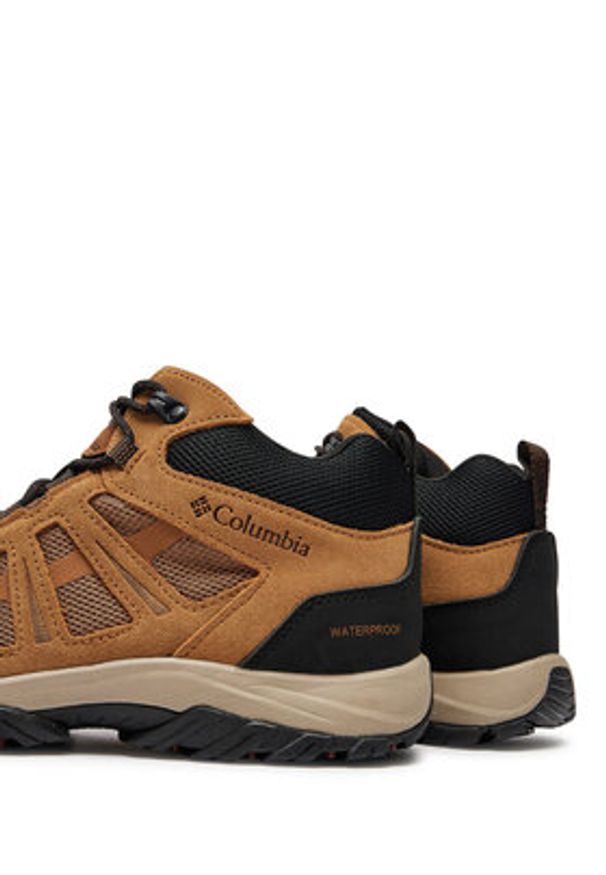 columbia - Columbia Trekkingi Redmond™ III Mid Waterproof Walking Shoe 1940581 Brązowy. Kolor: brązowy. Materiał: zamsz, skóra. Sport: turystyka piesza