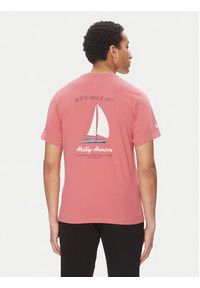 Helly Hansen T-Shirt Shoreline 54601 Czerwony Regular Fit. Kolor: czerwony. Materiał: bawełna