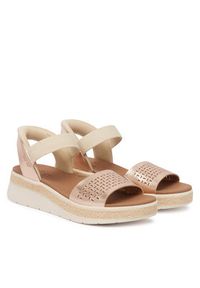 skechers - Skechers Sandały Bobs Sun Ray 114415/RSGD Złoty. Kolor: złoty. Materiał: skóra #6