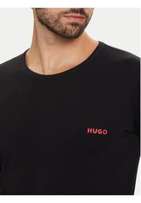 Hugo - HUGO Komplet 3 longsleeve 50492631 Kolorowy Regular Fit. Materiał: bawełna. Długość rękawa: długi rękaw. Wzór: kolorowy #4