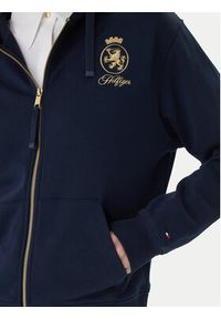 TOMMY HILFIGER - Tommy Hilfiger Bluza WW0WW46126 Granatowy Regular Fit. Kolor: niebieski. Materiał: bawełna #5