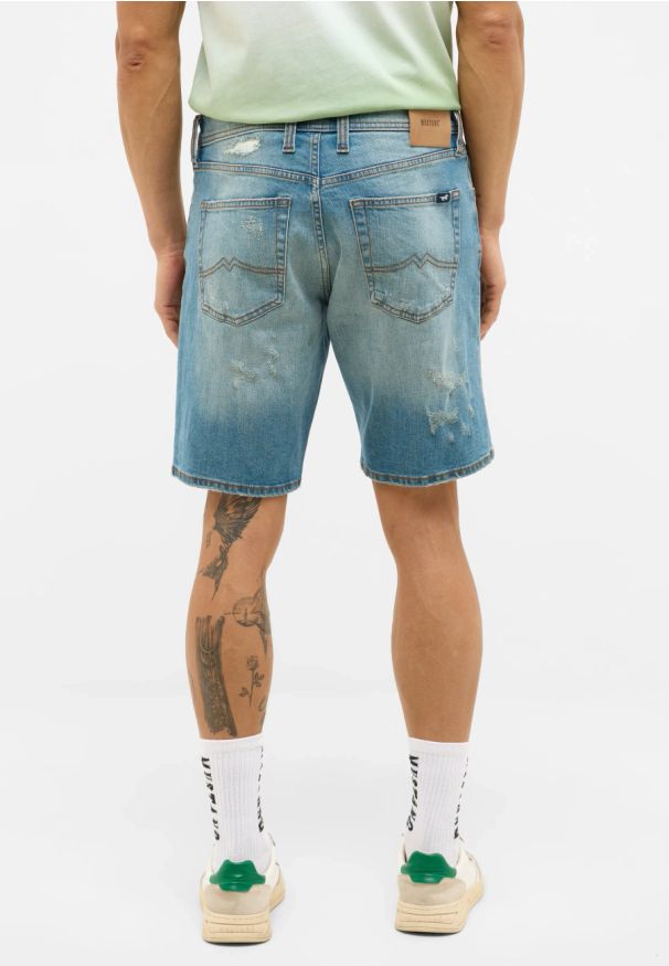 Męskie szorty Mustang Style Denver Shorts Denim Blue 1016590 5000 313. Materiał: denim