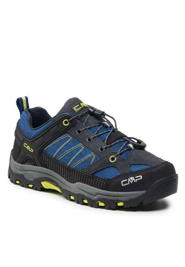 CMP Trekkingi Kids Sun Hiking Shoe 3Q11154 Niebieski. Kolor: niebieski. Materiał: zamsz, skóra. Sport: turystyka piesza