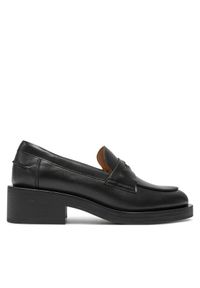 BOSS - Boss Loafersy Iryna Mocc C 50523445 Czarny. Kolor: czarny. Materiał: skóra #1