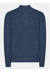 INDICODE Sweter Lokant 35-722 Granatowy Regular Fit. Kolor: niebieski. Materiał: syntetyk