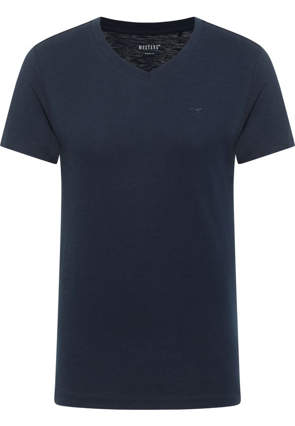 Męski T-Shirt Mustang Style Amado Dark Sapphire 1016275 4136