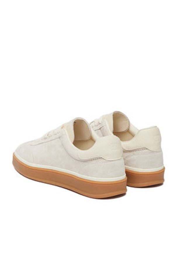 Gino Rossi - GINO ROSSI Sneakersy EO-GRW03 Beżowy. Kolor: beżowy. Materiał: skóra, zamsz