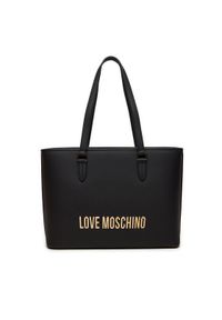 Love Moschino - LOVE MOSCHINO Torebka JC4190PP1LKD0000 Czarny. Kolor: czarny. Materiał: skórzane #1