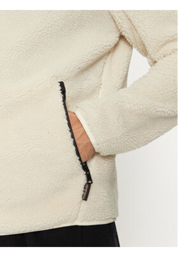 Napapijri Polar Tynik NP0A4IA9 Beżowy Regular Fit. Kolor: beżowy. Materiał: syntetyk