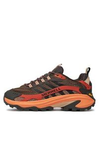 Merrell Sneakersy Moab Speed 2 J037531 Pomarańczowy. Kolor: pomarańczowy. Materiał: materiał