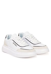 Just Cavalli Sneakersy 78QA3SBD Biały. Kolor: biały. Materiał: skóra #3