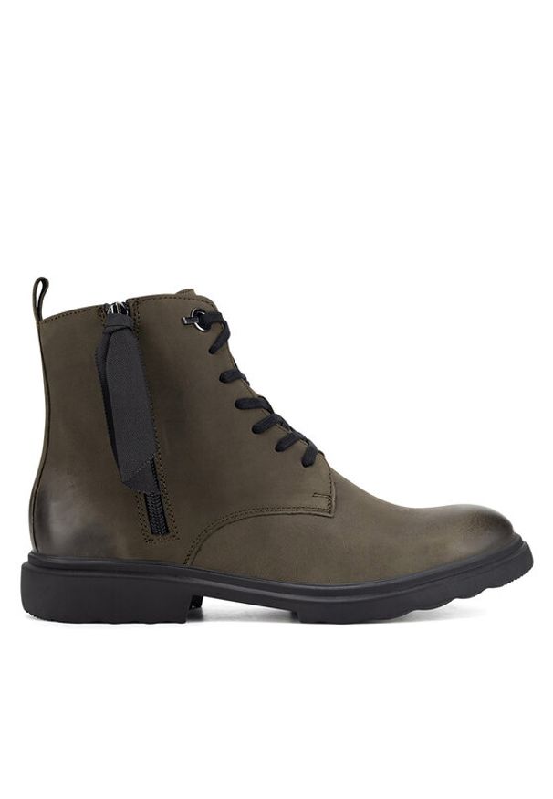Lasocki Trzewiki WI23-SDAM-04 Zielony. Kolor: zielony. Materiał: nubuk, skóra