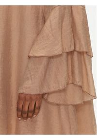 ViCOLO Sukienka letnia TD0753 Beżowy Regular Fit. Kolor: beżowy. Materiał: syntetyk. Sezon: lato #3