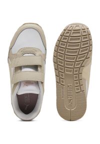 Adidasy Puma St Runner V4 L V Ps, Dzieci. Okazja: na uczelnię. Kolor: beżowy. Materiał: syntetyk, materiał. Sport: joga i pilates