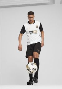 Puma - Męska koszulka domowa Valencia CF 24/25 PUMA White Black. Kolor: czarny, biały, wielokolorowy