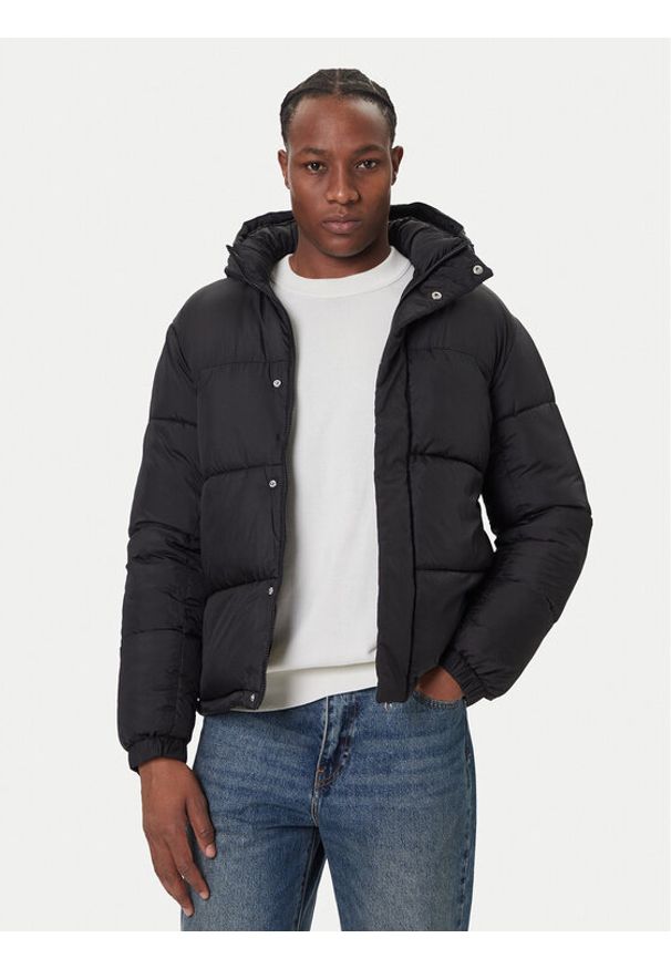 Jack & Jones - Jack&Jones Kurtka zimowa Union 12283147 Czarny Regular Fit. Kolor: czarny. Materiał: syntetyk. Sezon: zima