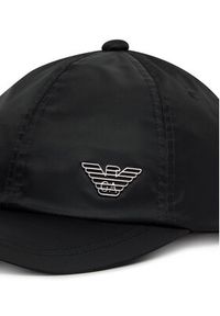 Emporio Armani Czapka z daszkiem EM001962 AF13454 UC001 Czarny. Kolor: czarny. Materiał: poliamid, materiał #3
