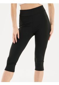 Sinsay - Legginsy - czarny. Kolor: czarny