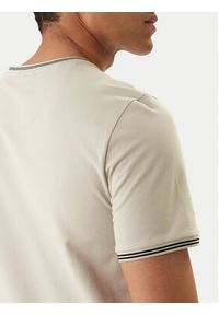 BOSS T-Shirt Taul 50521245 Beżowy Regular Fit. Kolor: beżowy. Materiał: bawełna #5