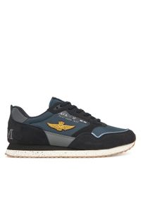 Aeronautica Militare Sneakersy 252SC0288UCT03545 Granatowy. Kolor: niebieski. Materiał: materiał