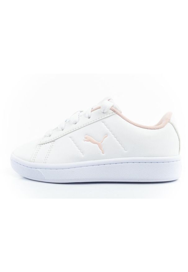 Buty sportowe sneakersy dziecięce Puma Vikky v2. Kolor: biały, różowy, wielokolorowy. Materiał: materiał. Model: Puma Vikky