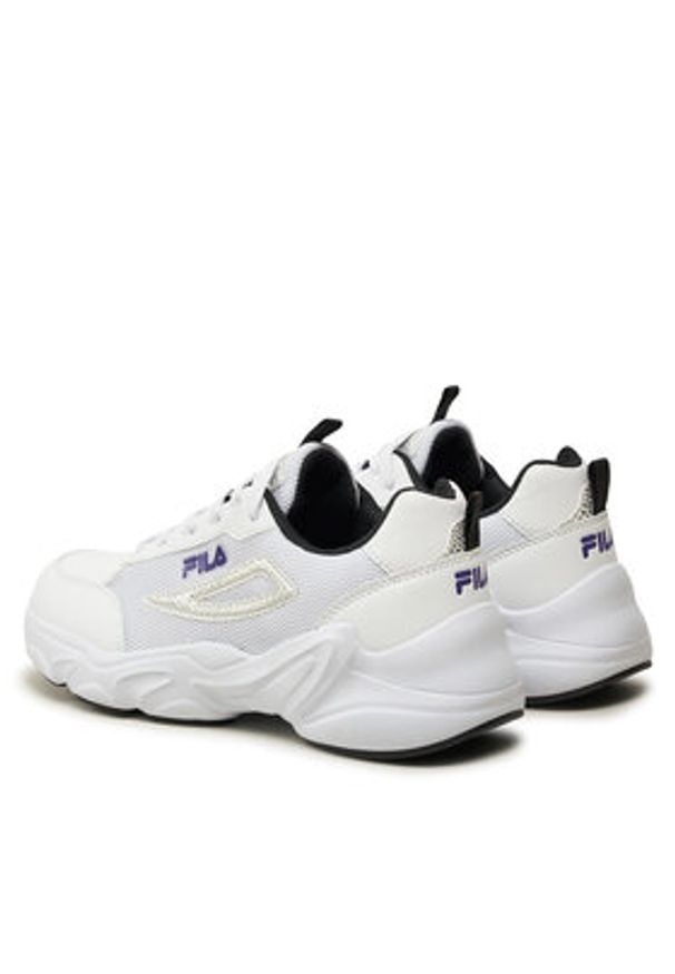 Fila Sneakersy Felice Wmn FFW0401.13070 Biały. Kolor: biały. Materiał: skóra