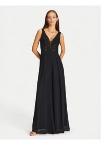 Hey Kyla Kombinezon 3AJ001HK Czarny Regular Fit. Kolor: czarny. Materiał: bawełna, syntetyk #1