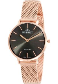 Zegarek Bisset Szwajcarski zegarek damski Bisset BSBF32 różowe złoto gt. Kolor: złoty, wielokolorowy, różowy #1