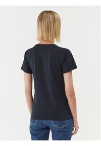 Pepe Jeans T-Shirt Wendys PL505710 Granatowy Regular Fit. Kolor: niebieski. Materiał: bawełna #5