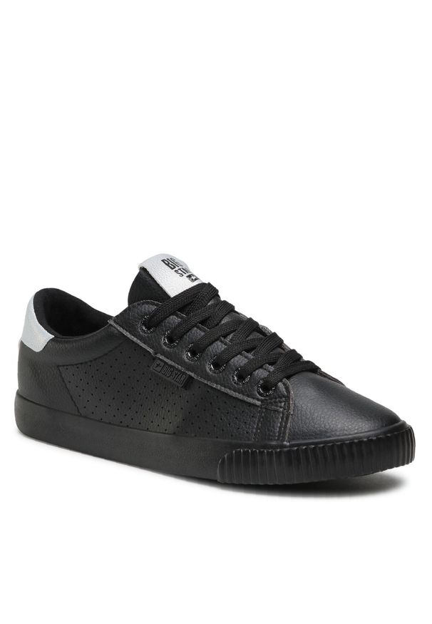 BIG STAR SHOES - Sneakersy Big Star Shoes HH274074 Black/Silver. Kolor: czarny. Materiał: materiał