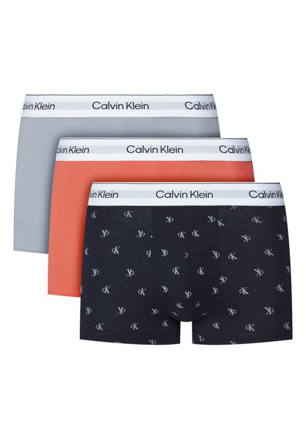 Calvin Klein Underwear Komplet bokserek LV00NB4389 Kolorowy. Materiał: bawełna. Wzór: kolorowy