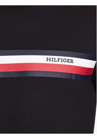 TOMMY HILFIGER - Tommy Hilfiger Longsleeve MW0MW32366 Czarny Slim Fit. Kolor: czarny. Materiał: bawełna. Długość rękawa: długi rękaw #2