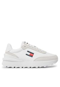 Tommy Jeans Sneakersy Tjw Tech Runner Ess EN0EN02511 Biały. Kolor: biały. Materiał: materiał #1