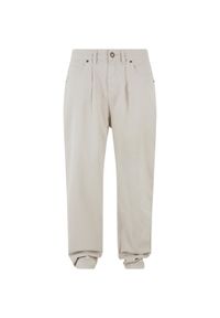 Spodnie chino Urban Classics Skater. Kolor: szary. Materiał: bawełna #1