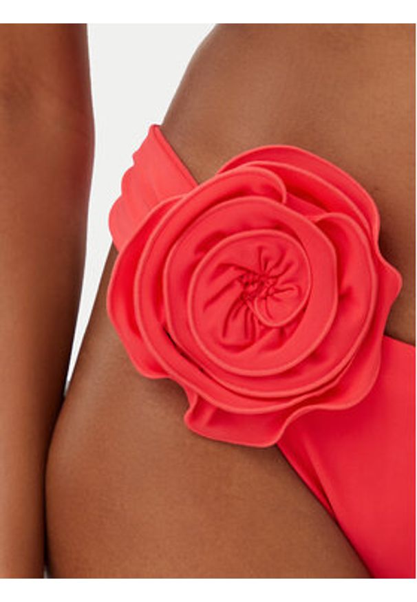 Karl Lagerfeld - KARL LAGERFELD Dół od bikini A2W46005 Czerwony. Kolor: czerwony. Materiał: syntetyk