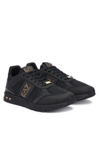 EA7 Emporio Armani Sneakersy 7X000656 AF13550 MZ177 Czarny. Kolor: czarny. Materiał: materiał #2