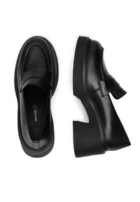 Gino Rossi - GINO ROSSI Loafersy DOROTA-01W1-001 Czarny. Kolor: czarny. Materiał: skóra #7