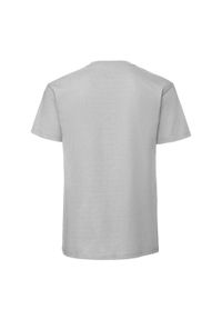 FRUIT OF THE LOOM - Męska Koszulka Iconic Premium Ringspun Cotton T-shirt. Kolor: szary