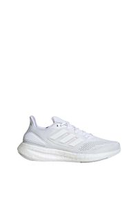 Adidas - Buty do biegania adidas Pureboost 22. Kolor: biały. Materiał: materiał
