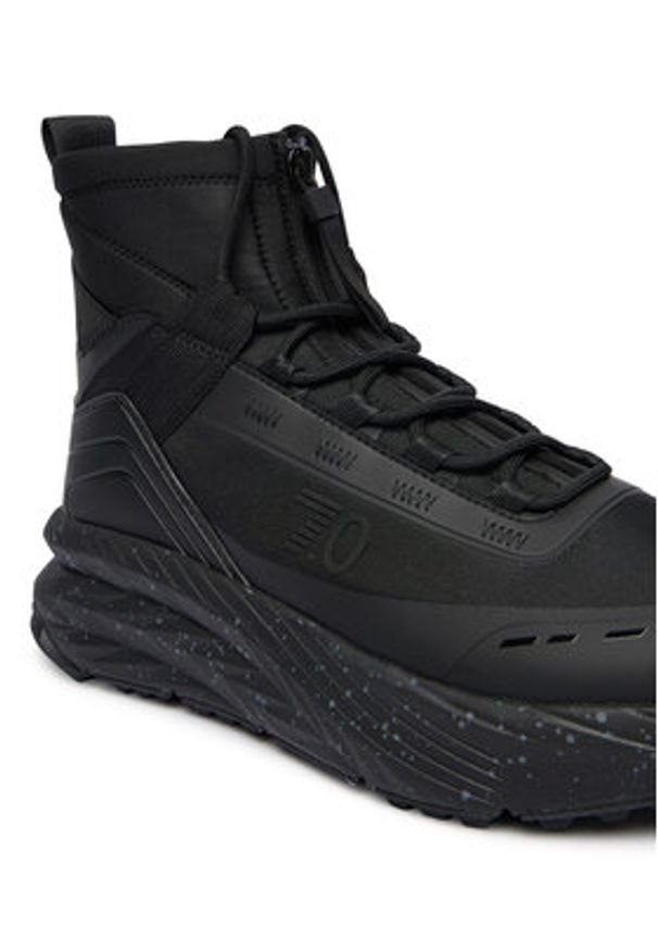 EA7 Emporio Armani Sneakersy 7X000300 AF18451 UC001 Czarny. Kolor: czarny. Materiał: materiał