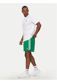 Adidas - adidas Szorty sportowe adicolor Classics Sprinter IM4424 Zielony Regular Fit. Kolor: zielony. Materiał: syntetyk. Styl: sportowy #4
