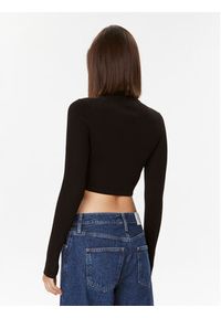 Calvin Klein Jeans Bluzka J20J221969 Czarny Slim Fit. Kolor: czarny. Materiał: lyocell #5