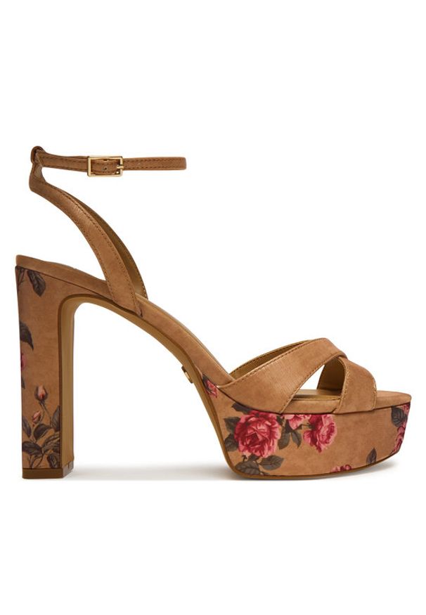 Aldo Sandały Rosine 14190516 Beżowy. Kolor: beżowy. Materiał: materiał