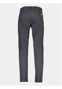 Lindbergh Chinosy 30-005044 Czarny Slim Fit. Kolor: czarny. Materiał: bawełna #10
