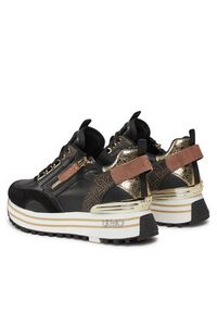Liu Jo Sneakersy Maxi Wonder 72 BA4057 PX454 Czarny. Kolor: czarny. Materiał: skóra #4