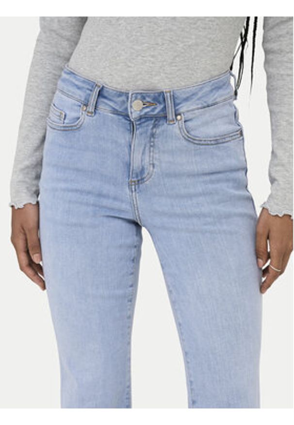 only - ONLY Jeansy Onlblush 15358364 Niebieski jasny Flare Fit. Kolor: niebieski