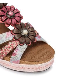 Laura Vita Sandały Facyo 72 Różowy. Kolor: różowy. Materiał: skóra #5